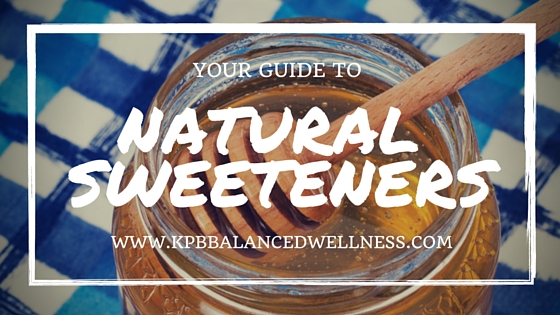 Your Guide to Natural Sweeteners