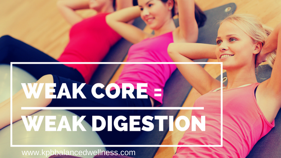Weak Core = Weak Digestion
