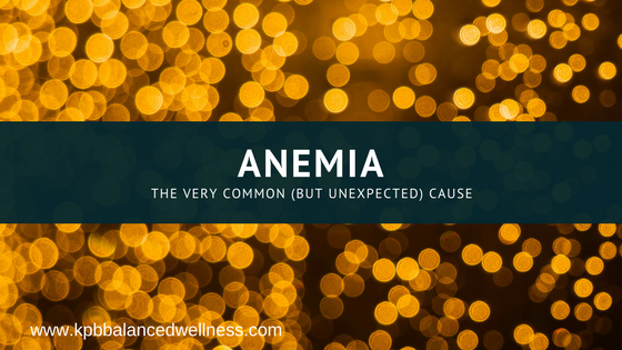Anemia: The Unexpected Common Cause